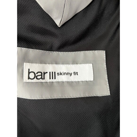 Bar III Men's Skinny Fit Wrinkle-Resistant Wool Suit Separate 36R - Picture 3 of 6